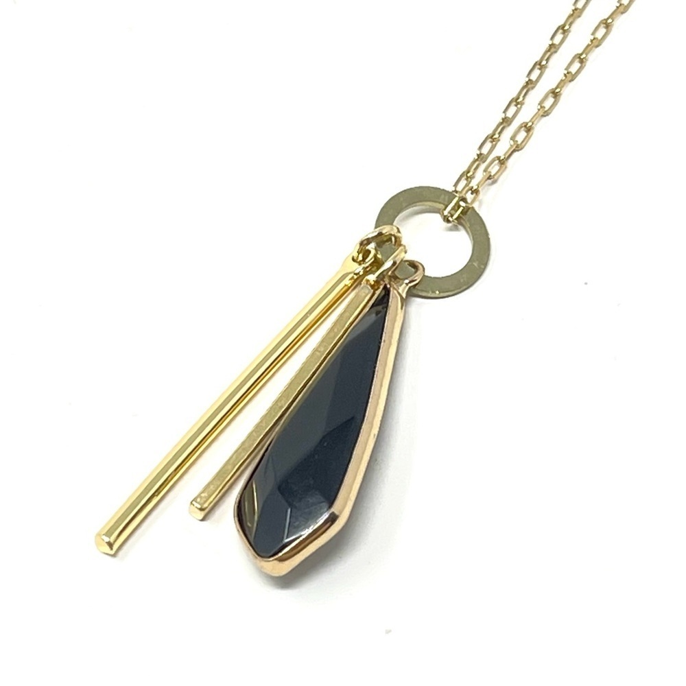 New Anthropologie x Serefina Black Onyx Pendant Necklace